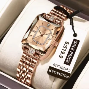 Poedagar 785 Ladies Watch - Rose
