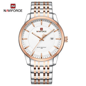Naviforce 9228 - Silver Rose White For Man