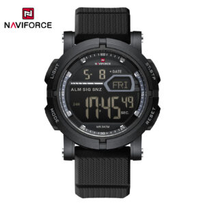 Naviforce 7139 T For Men - Black Gray