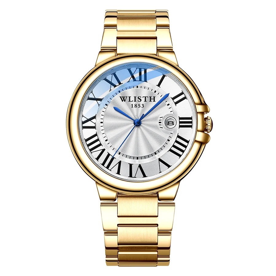 Luxury Business Men's Quartz Watch – Waterproof Stainless Steel Fashion Sport Wristwatch - Image 2
