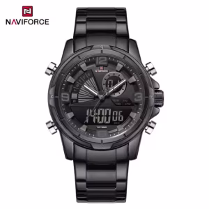 Naviforce 9257 For Men - Black