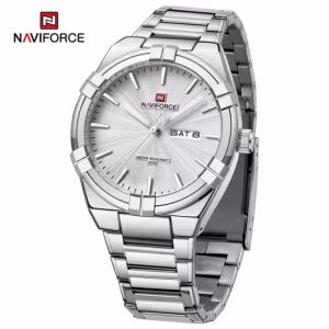 Naviforce 9218 CH - Silver