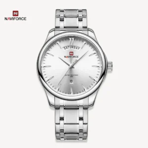 NAVIFORCE NF9213 Analog Watch For Men Fashion Casual Sport Wrist Waterproof Stainless Steel Band