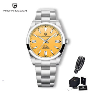 PAGANI Design PD1690 39mm Men's Mechanical Watches Automatic Watch Sapphire Stainless Steel 20Bar Waterproof